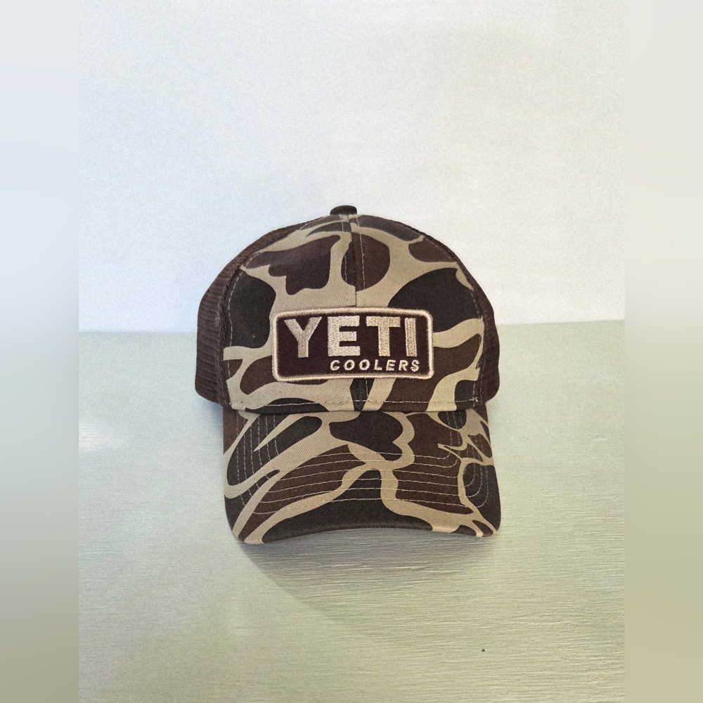 Yeti Camo Snapback Ball Cap